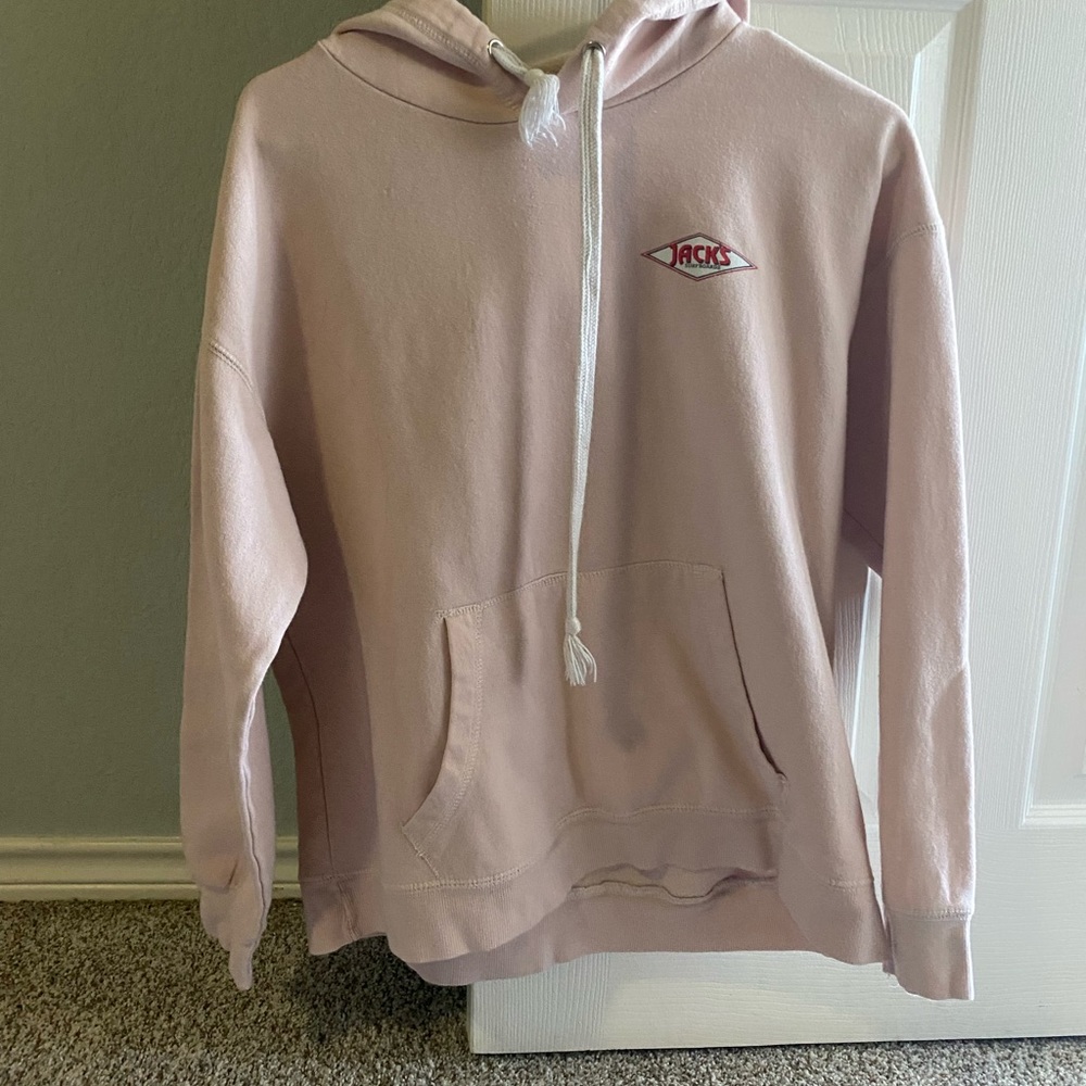 Jacks pink graphic hoodie